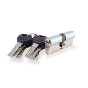 Цилиндр APECS 4KC 70 мм ключ-ключ (профильный) Ni