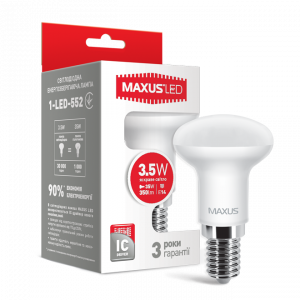 Светодиодная лампа Maxus 1-LED-552 R39 E14 3,5W (35W) 4100K 220V