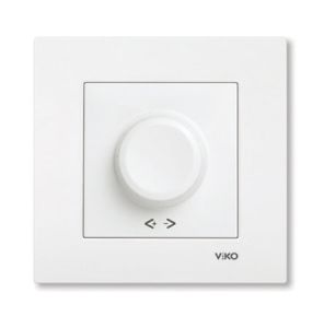 Светорегулятор (Диммер-реостат) VIKO 1000 W серия Karre, белый