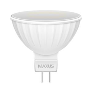 Светодиодная лампа Maxus LED-143-01 GU5,3 3W (30W) 3000K 220V