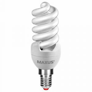 Лампа энергосберегающая MAXUS ESL-226-1 13W E14 4100K (65W)