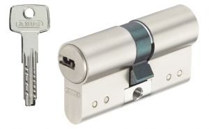 Цилиндр ABUS D15 60(30/30) ключ-ключ, никель