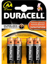 Батарейки Duracell AA LR/6MN1500 (4 шт.)