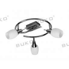Светильник Buko BK558-3*40W E14 круг хром