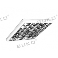 Светильник растровый Buko BK9004 CB-K накладной 4х18W