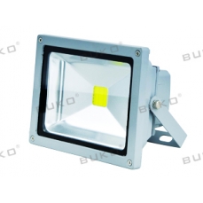 Прожектор светодиодный Buko BK380 LED 20W 6400K, серый