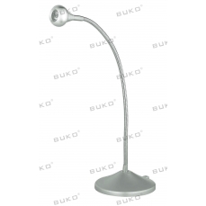 Светильник настольный Buko BK031 LED 1*3W серебро
