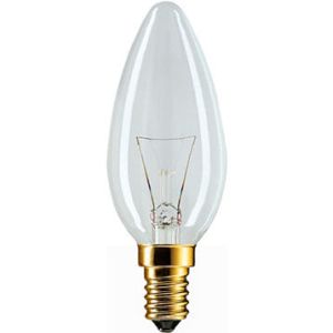 Лампа свеча Е14 60W прозрачная Philips