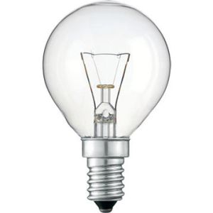 Лампа шар E14 40W прозрачная Philips