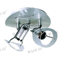 Светильник Buko BK544-2*40W R50 E14 хром+матовый хром