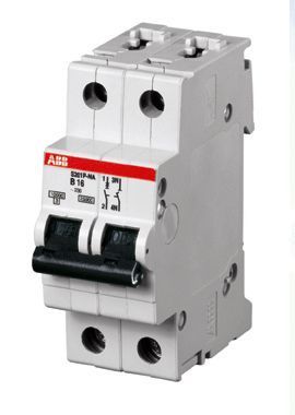 Автоматический выключатель АВВ двухполюсный SH202-B10A