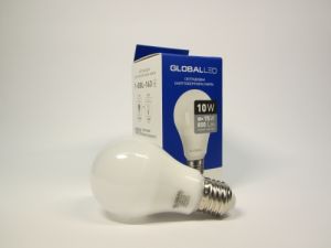Светодиодная лампа Global 1-GBL-163, A60, 10W (75W), 3000K, E27, 220V AL